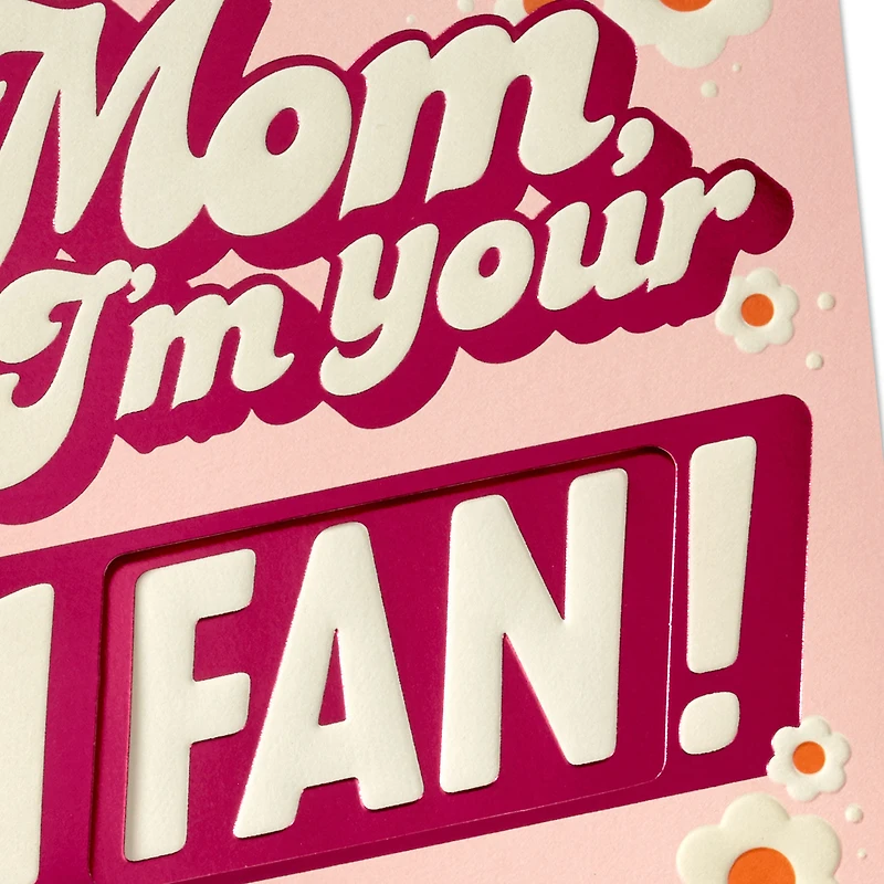 Number 1 Fan Pop-Up Birthday Card for Mom for only USD 6.99 | Hallmark