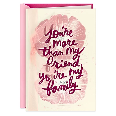 Celebrating You Like Family Birthday Card for Friend for only USD 6.99 | Hallmark