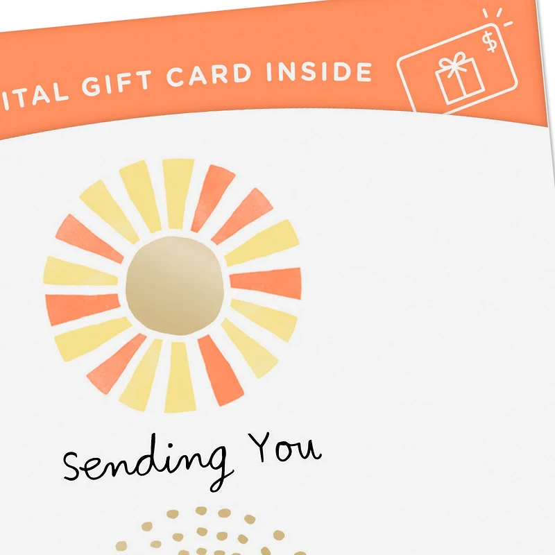 Sending You a Little Sunshine Gift Card Greeting Encouragement Card for only USD 4.99 | Hallmark