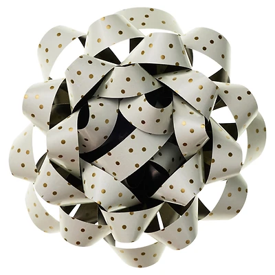 4.6" Gold Dots on Cream Gift Bow for only USD 1.99 | Hallmark