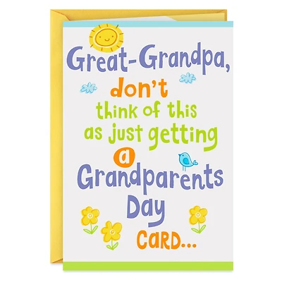 A Big Hug in an Envelope Grandparents Day Card for Great-Grandpa for only USD 2.00 | Hallmark