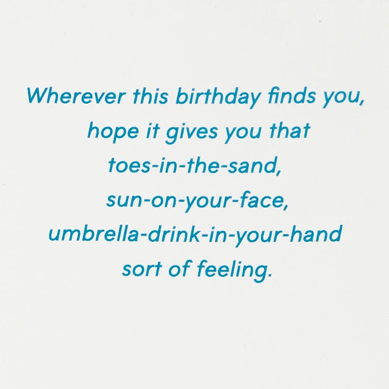 Take It Easy Birthday Card for only USD 5.99 | Hallmark
