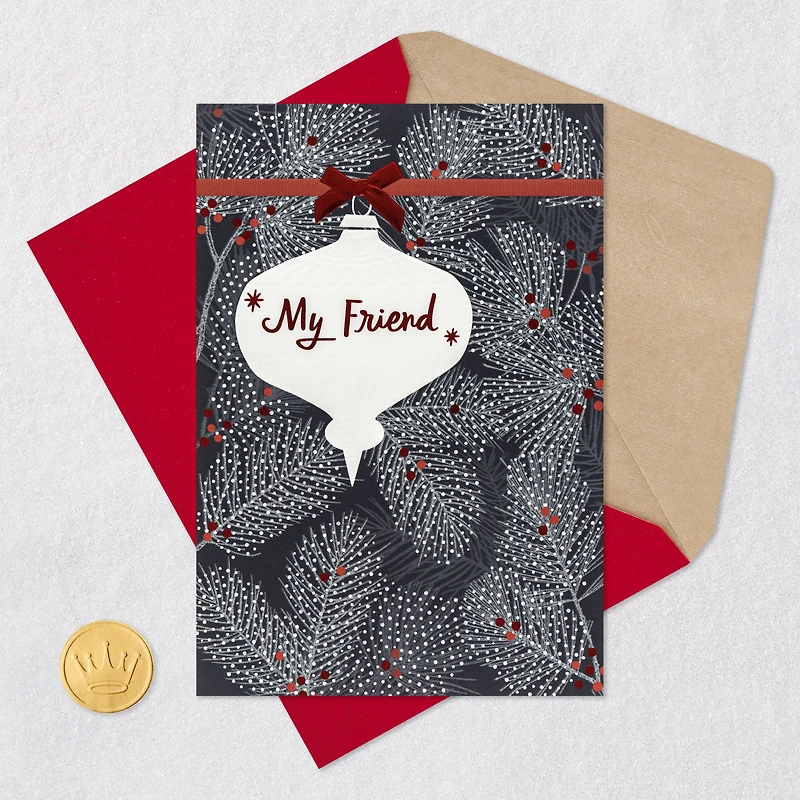 Your Friendship Is a Gift Christmas Card for Friend for only USD 5.59 | Hallmark