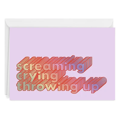 Screaming Crying Custom Card for only USD 4.99 | Hallmark