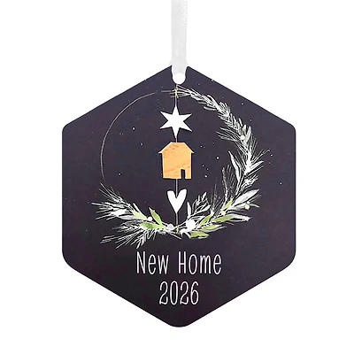 New Home Metal Personalized Ornament, Custom Text for only USD 17.99 | Hallmark