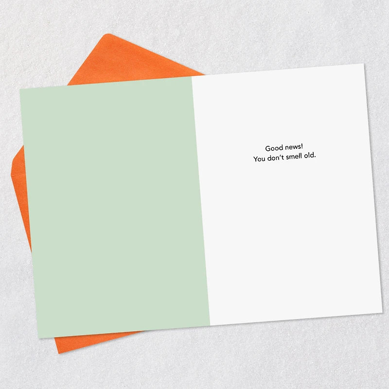 You Don't Smell Old Funny Birthday Card for only USD 3.99 | Hallmark