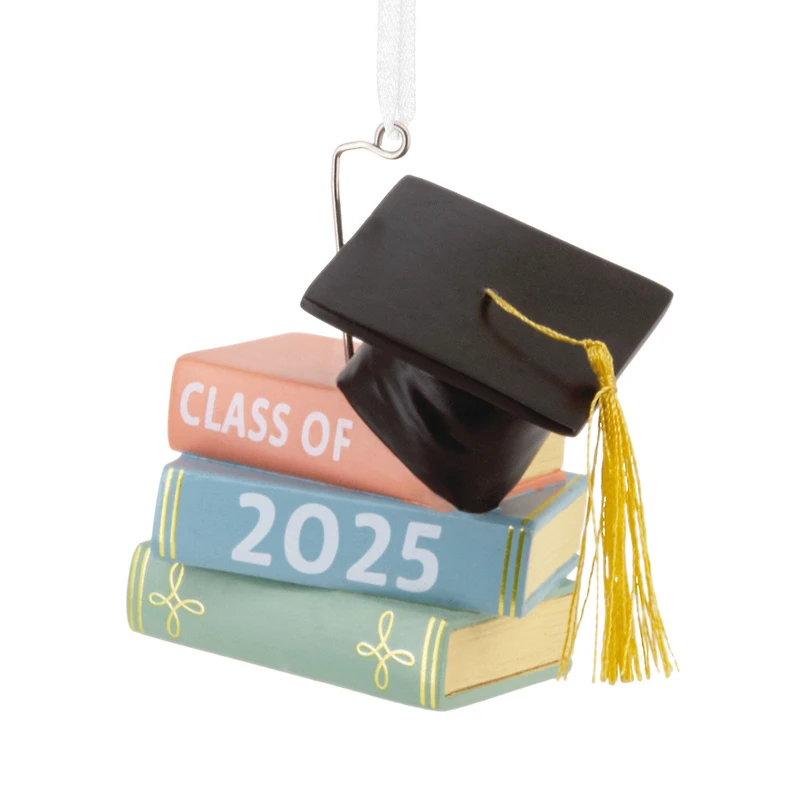 Graduation Cap and Books Class of 2025 Hallmark Ornament for only USD 14.99 | Hallmark