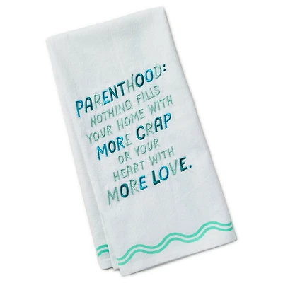 Parenthood Funny Tea Towel, 18x26 for only USD 14.99 | Hallmark