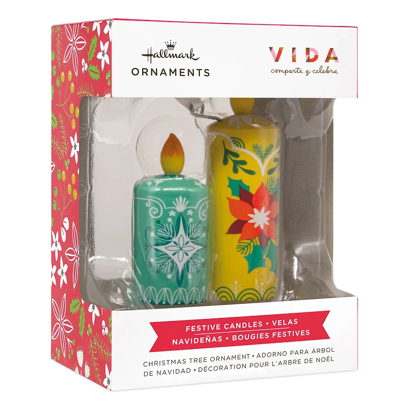 Vida Festive Candles Hallmark Ornament for only USD 11.49 | Hallmark