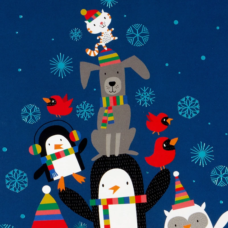 UNICEF Cute Critter Pyramid Boxed Christmas Cards, Pack of 12 for only USD 12.50 | Hallmark
