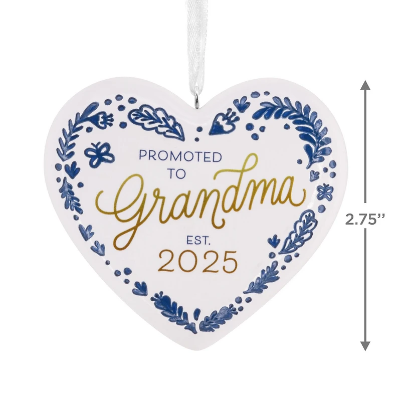 Promoted to Grandma 2025 Hallmark Ornament for only USD 14.99 | Hallmark