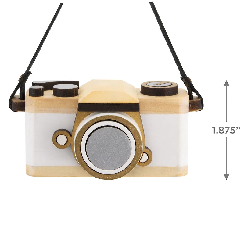 Retro Camera Wood Hallmark Ornament for only USD 14.99 | Hallmark