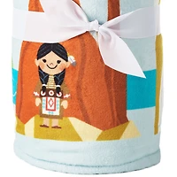 Disney It's a Small World Map Throw Blanket, 60x52 for only USD 49.99 | Hallmark