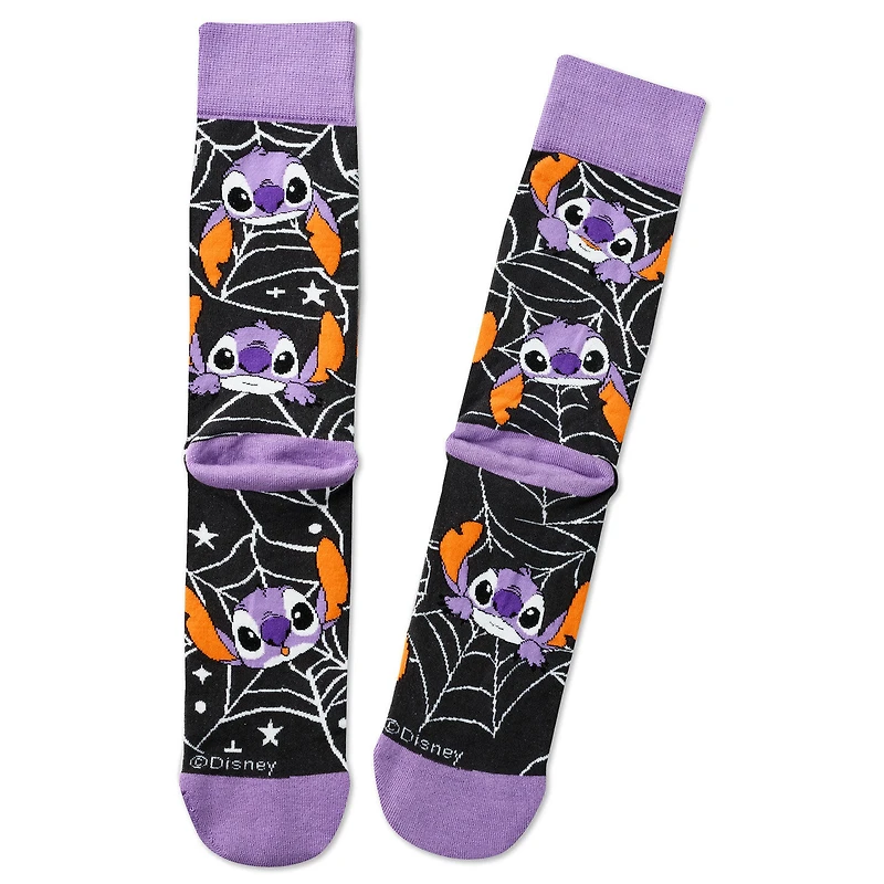 Disney Stitch Spider Web Novelty Crew Socks for only USD 14.99 | Hallmark