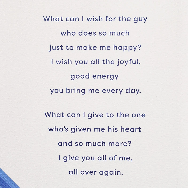Thanks for Being You Birthday Card for Husband From Wife for only USD 7.59 | Hallmark