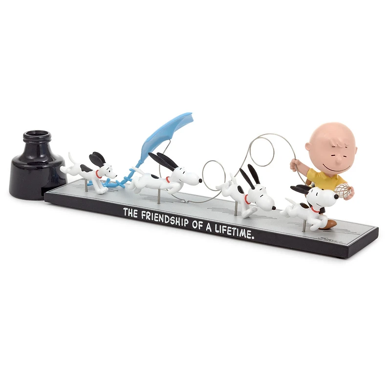 Peanuts® 75th Anniversary Friendship of a Lifetime Limited Edition Charlie Brown and Snoopy Figurine, 4.25" for only USD 79.99 | Hallmark