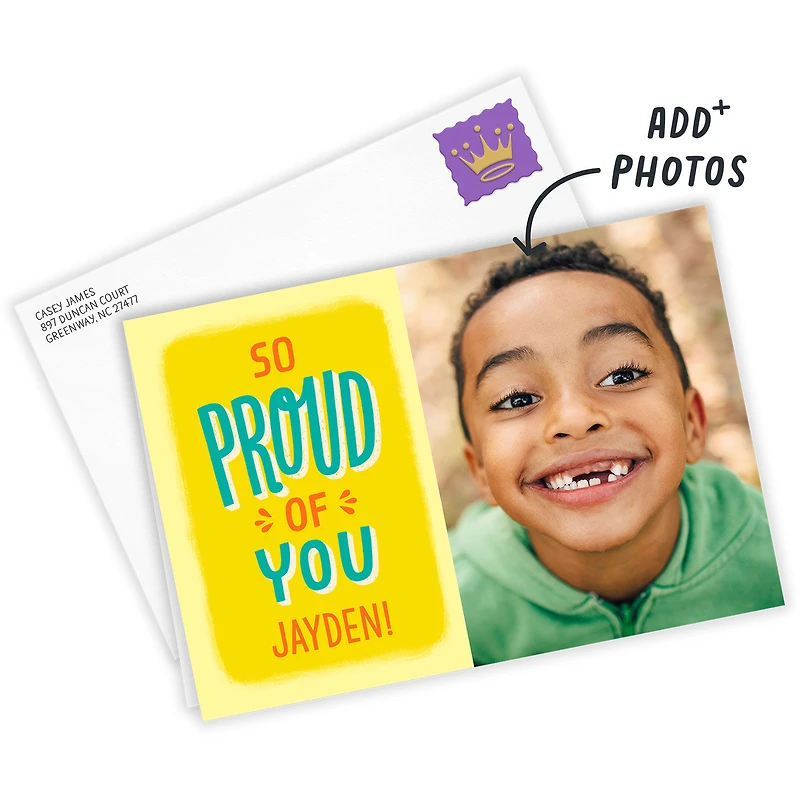 Personalized So Proud of You Photo Card for only USD 4.99 | Hallmark