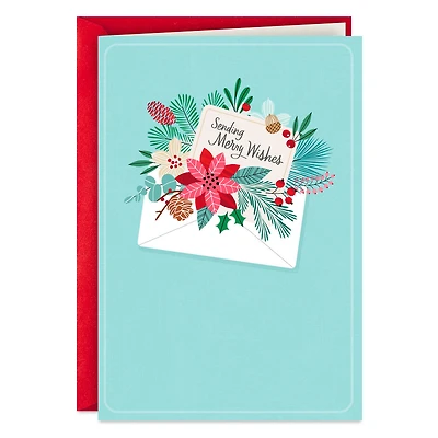 Sending Merry Wishes Across the Miles Christmas Card for only USD 2.50 | Hallmark