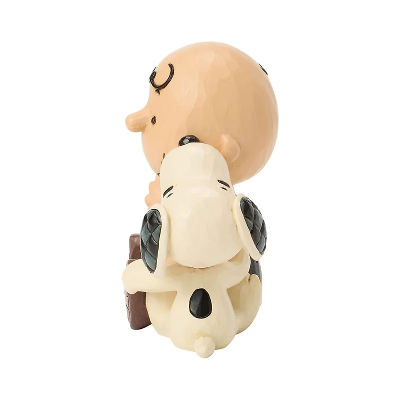 Jim Shore Peanuts Charlie Brown and Snoopy Figurine, 6.25" for only USD 49.99 | Hallmark