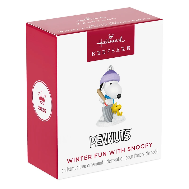 Mini Peanuts® Winter Fun With Snoopy Ornament, 1" for only USD 12.99 | Hallmark