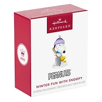 Mini Peanuts® Winter Fun With Snoopy Ornament, 1" for only USD 12.99 | Hallmark