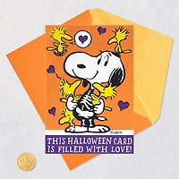 Peanuts® Snoopy and Woodstock Love and Jokes Funny Pop-Up Halloween Card for only USD 6.99 | Hallmark