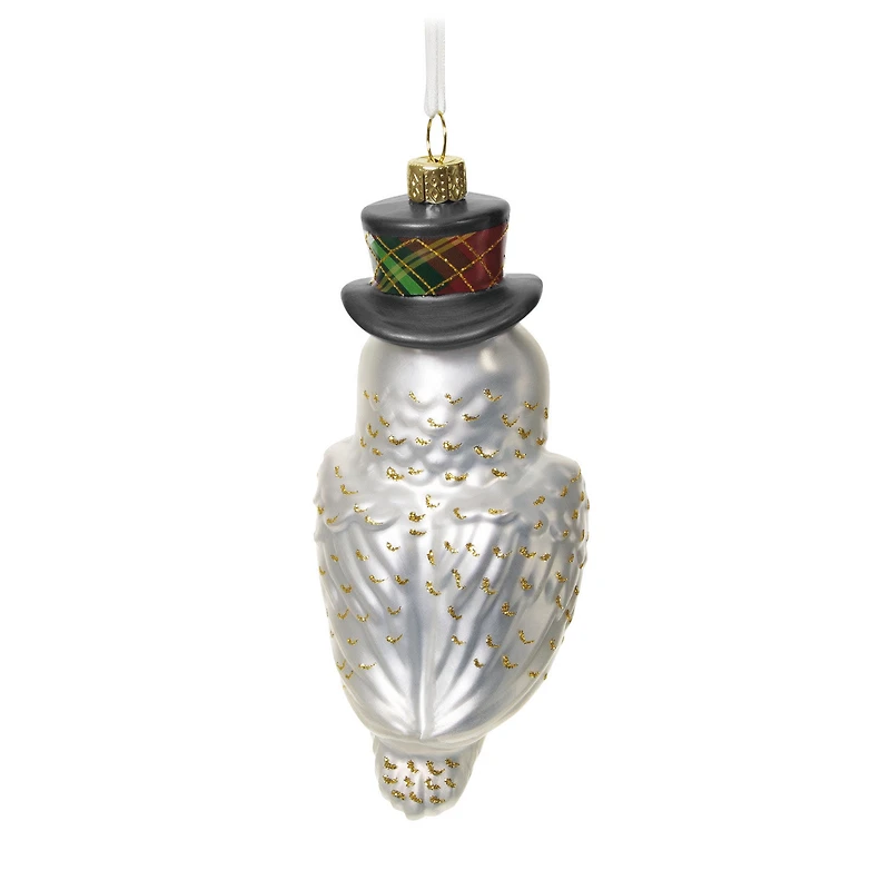 Dapper Owl Glass Ornament for only USD 30.99 | Hallmark