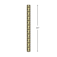 Joy on Gold Metallic Holiday Wrapping Paper Roll, 22.5 sq. ft. for only USD 4.99 | Hallmark