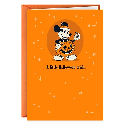 Disney Mickey Mouse Fun Moments and Sweet Memories Halloween Card for only USD 2.00 | Hallmark