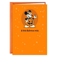 Disney Mickey Mouse Fun Moments and Sweet Memories Halloween Card for only USD 2.00 | Hallmark