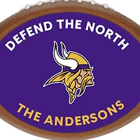 NFL Minnesota Vikings Football Personalized Ornament, Custom Text for only USD 30.99 | Hallmark