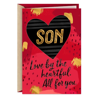 Love By the Heartful Valentine's Day Card for Son for only USD 4.99 | Hallmark