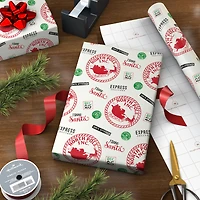 From Santa Stamps Jumbo Christmas Wrapping Paper Roll, 90 sq. ft. for only USD 9.99 | Hallmark