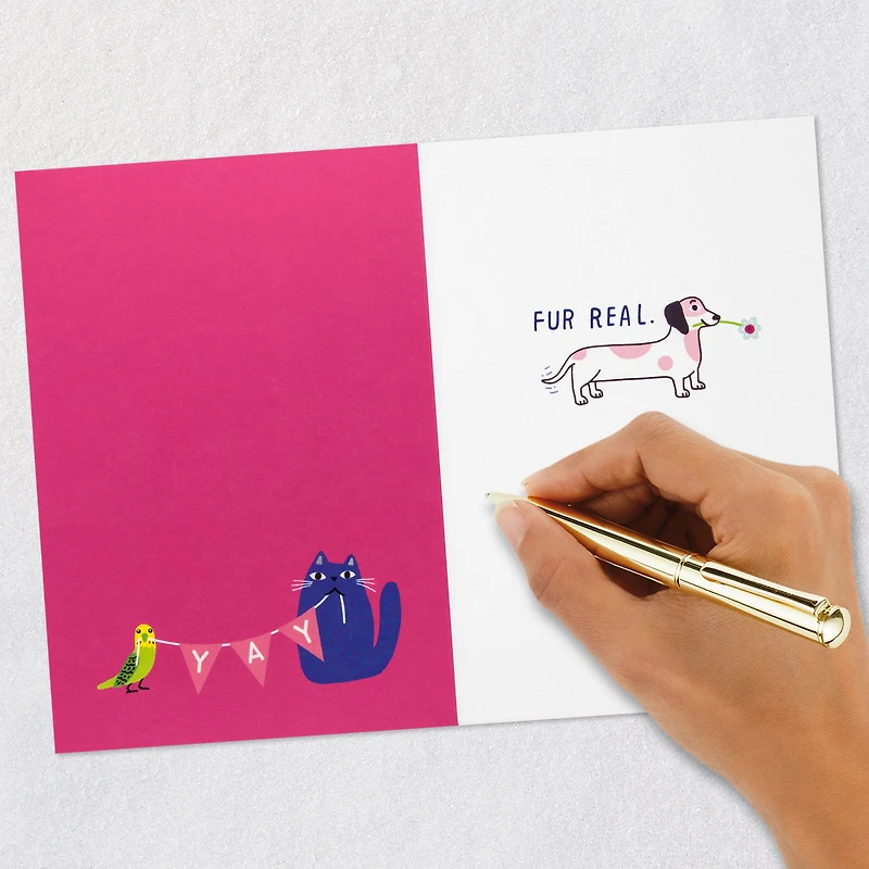 You're the Best Fur Real Mother's Day Card for Pet Mom for only USD 3.99 | Hallmark