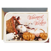 Warmest Wishes Thanksgiving Card for only USD 4.59 | Hallmark