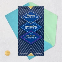 Believe, Conceive and Achieve It Money Holder Graduation Card for only USD 6.99 | Hallmark