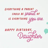 Smart, Kind, Bold, Brave Birthday Card for Daughter for only USD 4.99 | Hallmark