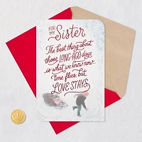 Time Flies, But Love Stays Christmas Card for Sister for only USD 4.59 | Hallmark