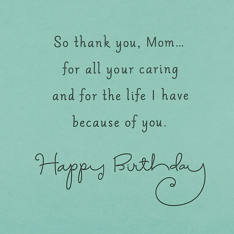 Thanks for a Lifetime of Love Birthday Card for Mom for only USD 6.99 | Hallmark