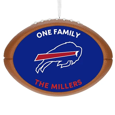 NFL Buffalo Bills Football Personalized Ornament, Custom Text for only USD 30.99 | Hallmark