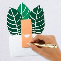 Zebra Plant Own Your Stripes 3D Pop-Up Thinking of You Card for only USD 7.99 | Hallmark