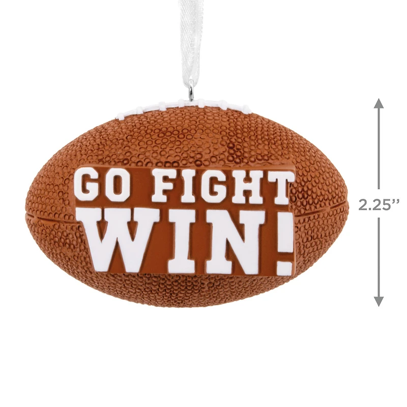 Go Fight Win Football Hallmark Ornament for only USD 14.99 | Hallmark