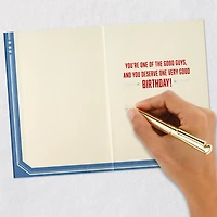 Marvel Captain America You're One of the Good Guys Birthday Card for Family Member for only USD 5.59 | Hallmark