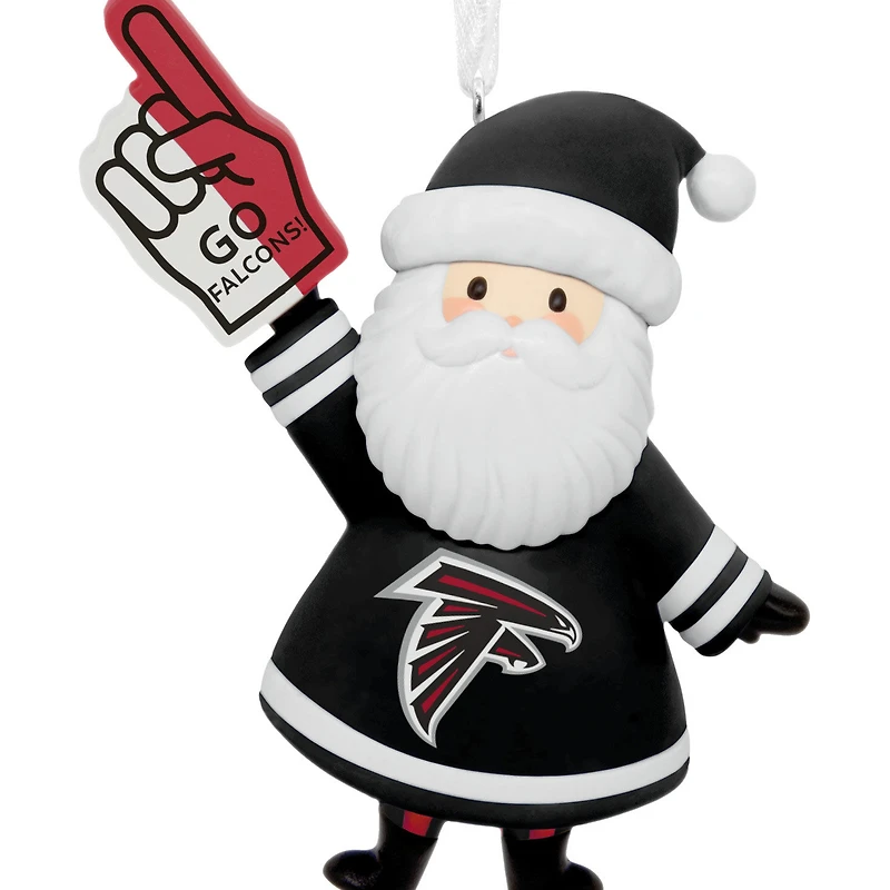 NFL Atlanta Falcons Santa Fan Hallmark Ornament for only USD 12.99 | Hallmark