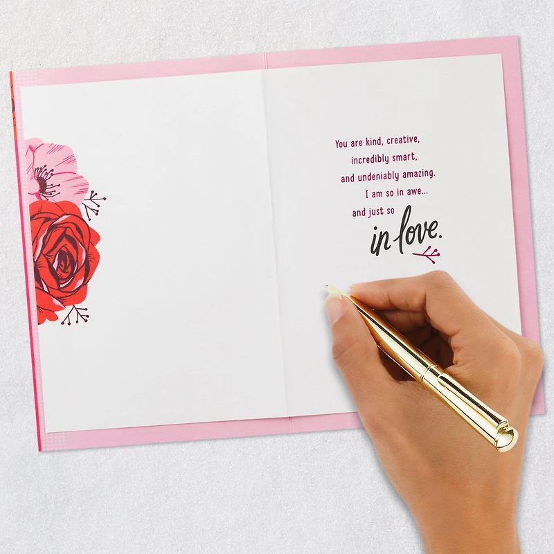 You're Undeniably Amazing Valentine's Day Card for Wife for only USD 7.99 | Hallmark