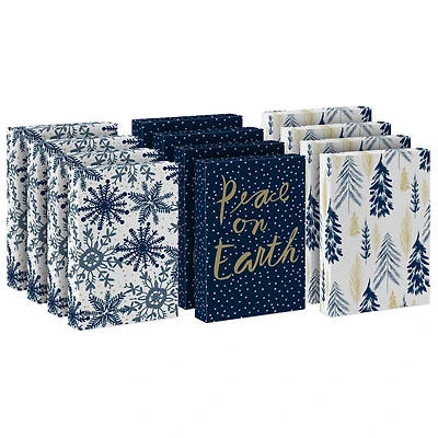 Winter Wonder 12-Pack Assorted Medium Gift Box Bundle for only USD 14.99 | Hallmark