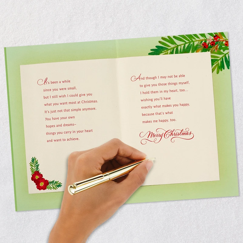 Your Happiness Means Everything to Me Christmas Card for Daughter for only USD 6.99 | Hallmark