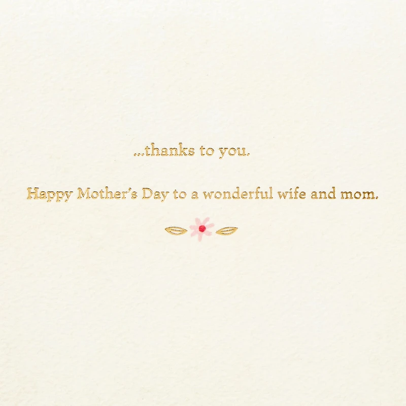 Lucky Family Mother's Day Card for Wife for only USD 7.99 | Hallmark