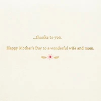 Lucky Family Mother's Day Card for Wife for only USD 7.99 | Hallmark
