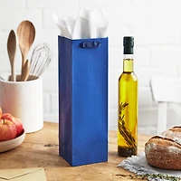 13" Navy Blue Wine Gift Bag for only USD 3.49 | Hallmark